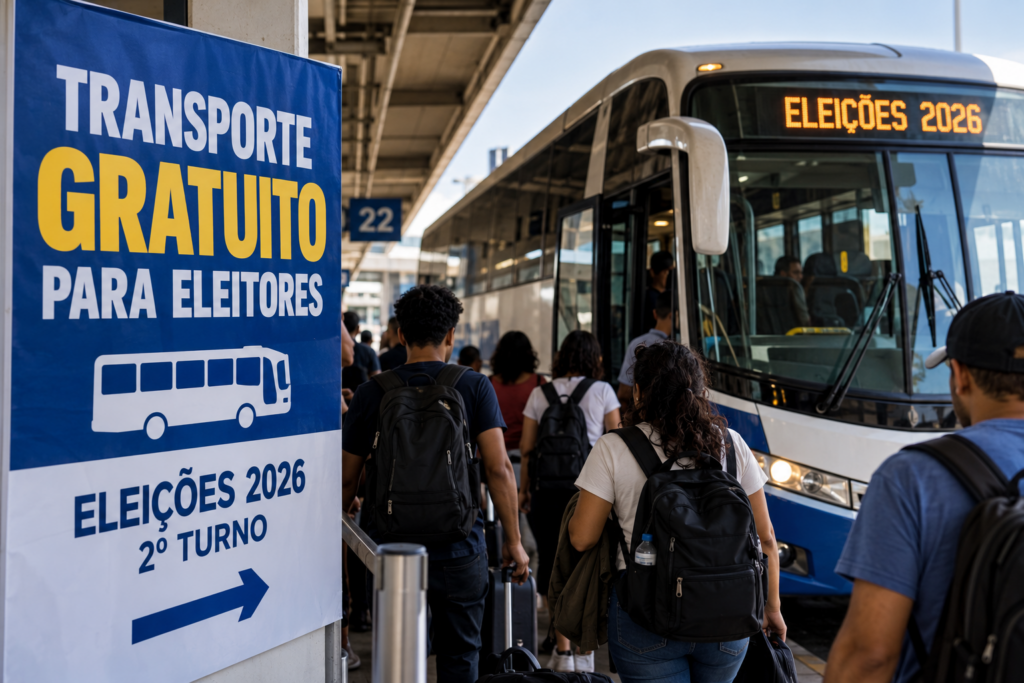 Prefeituras e estados devem garantir transporte gratuito no 2° turno