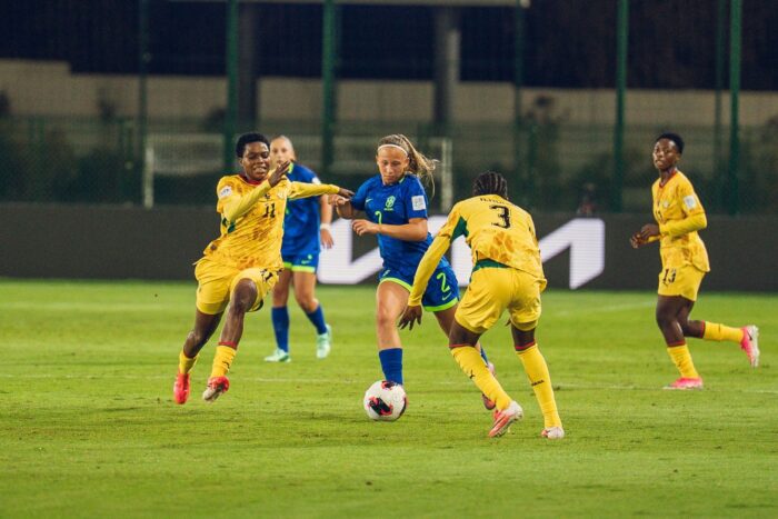 Seleção Brasileira Feminina empata com Gana por 3 x 3 pela 2ª rodada da fase grupos da Copa do Mundo Sub-17