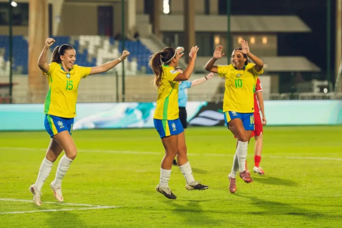 Brasil avança para quartas de final da Copa do Mundo Feminina Sub-17