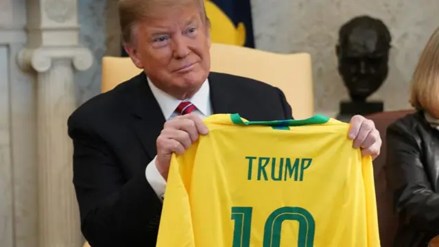 “É uma eleição muito importante”, afirma Trump em relação ao processo eleitoral no Brasil