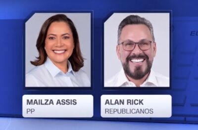 Mailza Assis e Alan Rick vão ao 2º turno pelo governo do Acre
