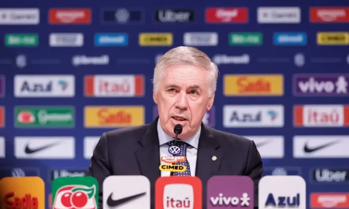 Ancelotti convoca Seleção Brasileira para amistosos contra Japão e Singapura