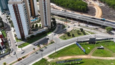 Em Aracaju, SMTT orienta condutores sobre novo acesso da Avenida Tancredo Neves para a Beira-Mar