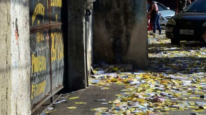 MP Eleitoral define diretrizes para combater o “derrame de santinhos” em Sergipe