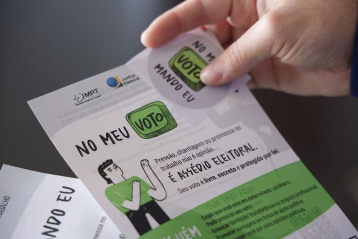 “No Meu Voto Mando Eu”: campanha nacional mobiliza Justiça do Trabalho durante período eleitoral