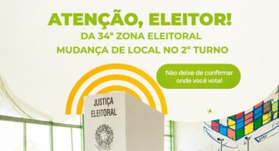 Tribunal Regional Eleitoral de Sergipe informa mudança pontual em local de votação para 2º turno