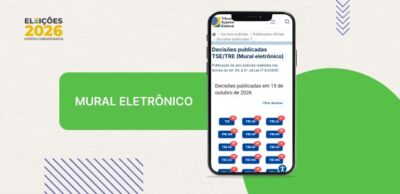 Mural Eletrônico do TSE centraliza decisões e facilita cobertura jornalística nas eleições