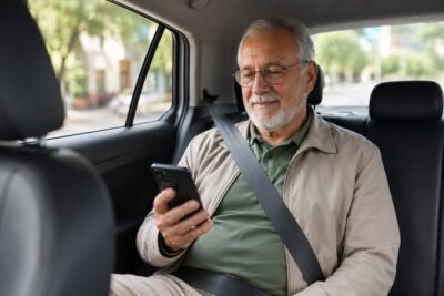 Uber lança recurso para facilitar embarque de idosos e de pessoas com deficiência