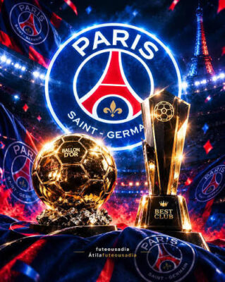 Bola de Ouro 2026: PSG supera Flamengo e leva prêmio de melhor time do mundo
