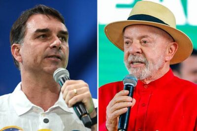 No 1º turno, Lula conquistou mais votos dos ricos e Flávio Bolsonaro, da classe C, revela levantamento