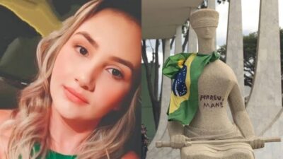 8 de Janeiro: Moraes concede regime semiaberto a Débora do Batom