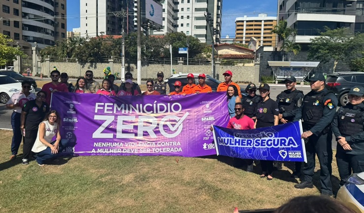 Operação Mulher Segura mobiliza população para denunciar violência contra a mulher em Sergipe