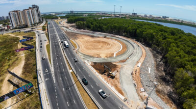 Segunda alça do Complexo Viário Maria do Carmo Alves será liberada nesta quinta-feira