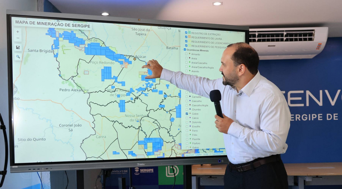 Mineração em Sergipe abre novas frentes para investimentos em projetos de potássio e terras raras