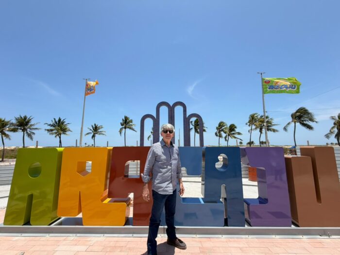 Novo letreiro da Orla da Atalaia, que será entregue nesta quinta-feira (29), transforma identidade turística de Aracaju em arte